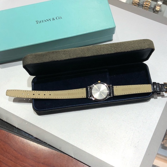 🛑SOLD🛑 Tiffany & Co.Two Tone Portfolio Watch - Picture 2 of 6